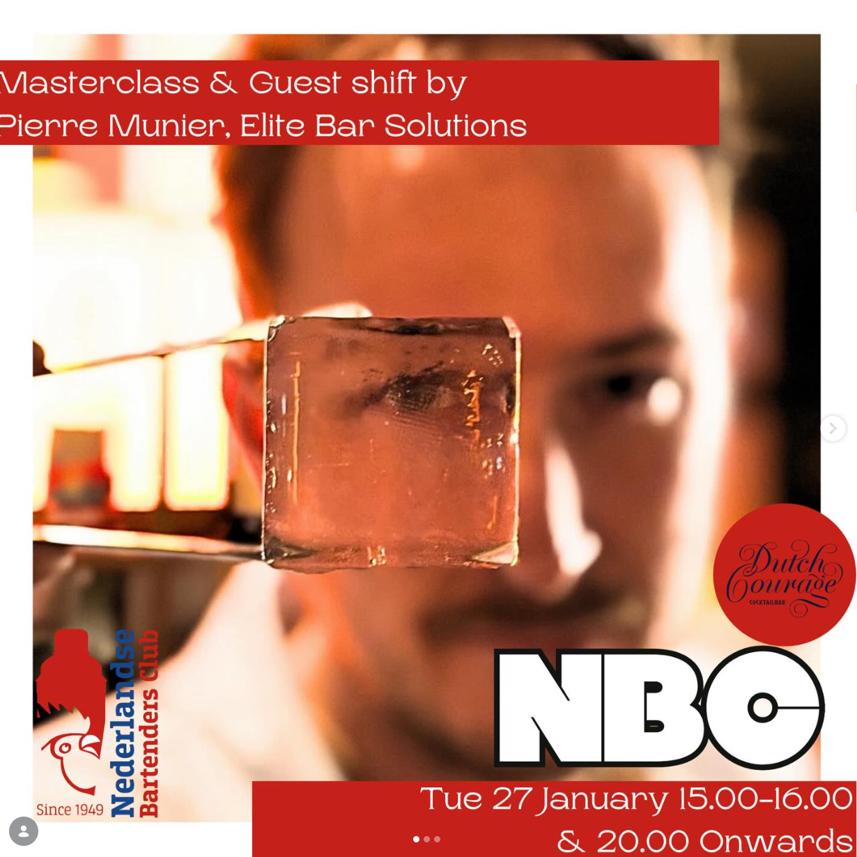 Masterclass & Guestshift Pierre Munier, IBA World Champion